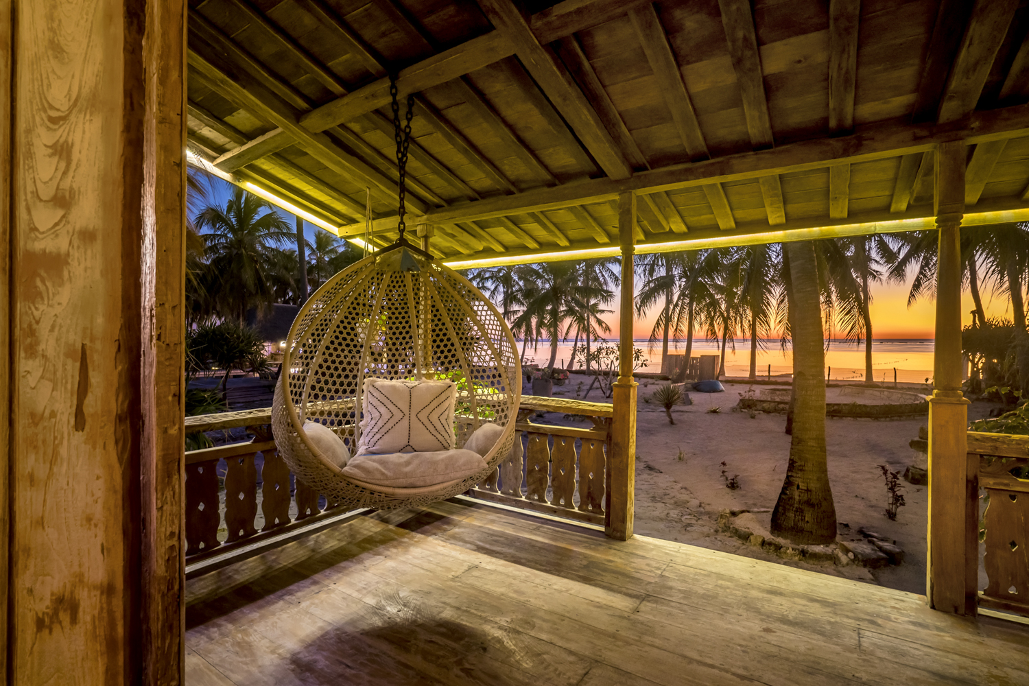 Boutique Beachfront Bungalow at Seed Resort